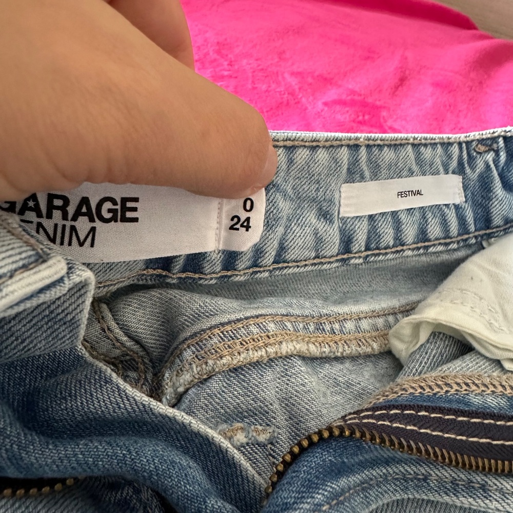 Garage Ripped Booty Shorts - Picture 8 of 8